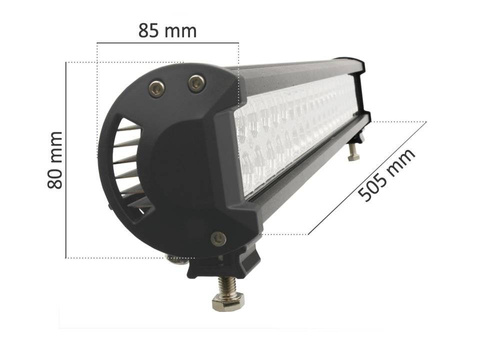 LB-126W-C | Lampa de lucru 42 X 3W dreptunghiulara 126W Combo