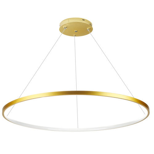 RLK-C01-30W-G | Lâmpada pendente moderna de uma peça | LED | Ouro