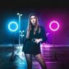 RGB-Ringlicht-Set | 26 cm mit Stativ 210 cm und Fernbedienung | geeignet für Make-up und Videoaufnahmen | SENY-RGB-26CM