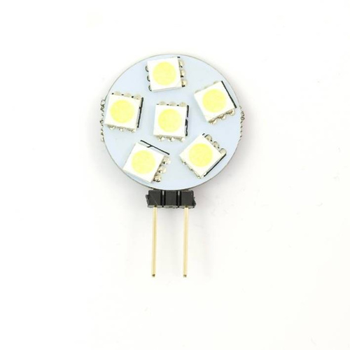 LED-Leuchtmittel | G4 Sockel, 6 SMD 5050, FLAT