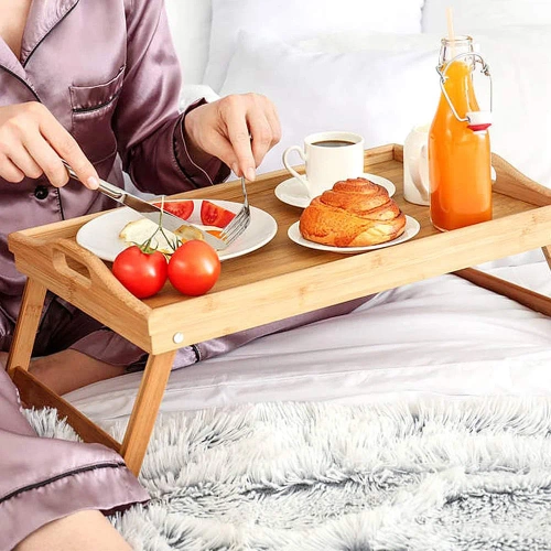 KBT-530 | Breakfast table on legs | Wooden laptop tray