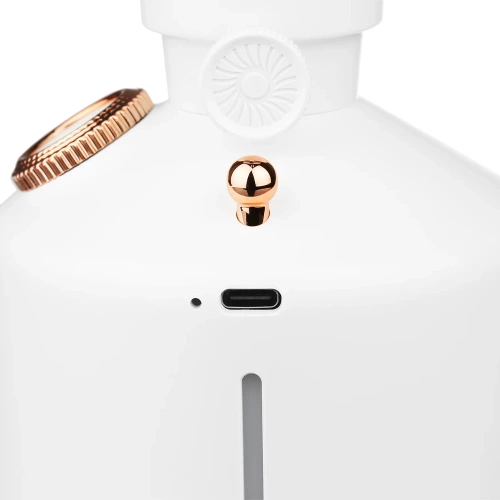 LA-0621-BLANCO | Humidificador de aire LED | Humidificador de aire ultrasónico con función de luz nocturna.