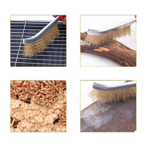 M-1006 | Manual brass wire brush