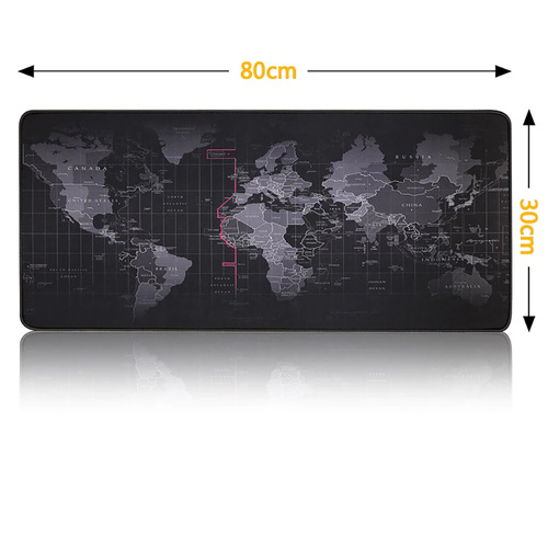 MP-002 | Tapete de rato | 80x30cm | mapa mundial