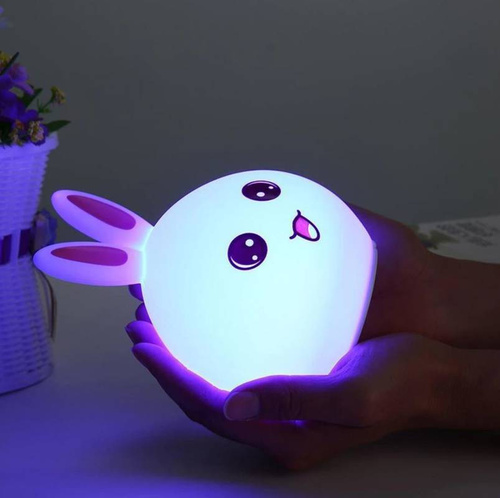 NL-07 | Silicone LED RGB 3W bedside lamp