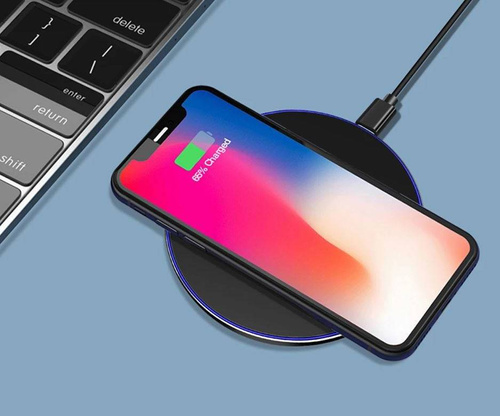 WDX-1-Fekete | INDUKCIÓS TÖLTŐ GYORSTÖLTŐ QI 15W