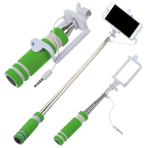 Z-08 | Selfie stick telescopic pentru telefon cu cablu jack pentru declanșarea de la distanță