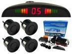 Parking sensor kit with LED display and sensors in the selected color