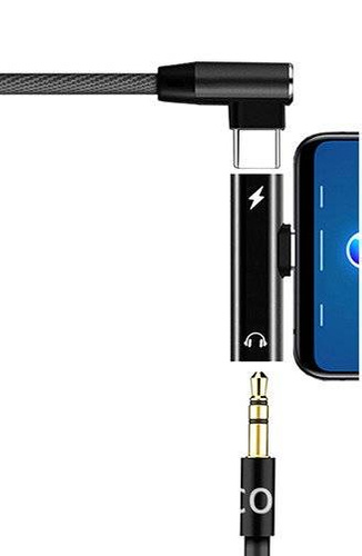 UA-006 | C tipo – C tipo + lizdo adapteris | Garso adapteris telefonui