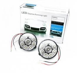 DRL 04 | LED daytime running lights | round ø 70 mm