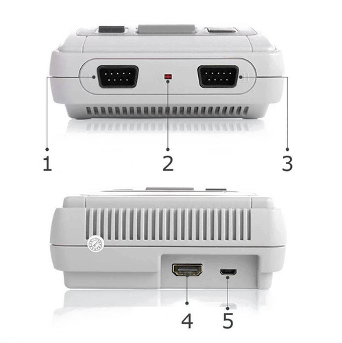 HD-SFC621 | Консоль HD MINI | Роз'єм HDMI | 621 гра | Телевізійна гра з двома планшетами