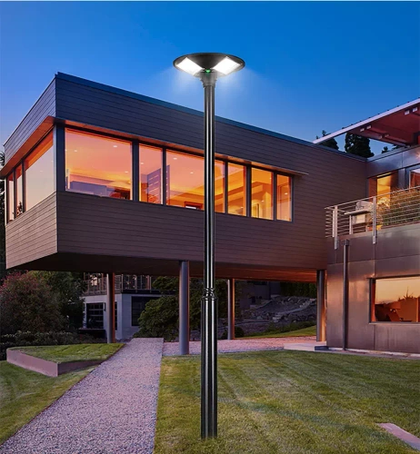 LDT-B840 | Lanternă Stradă, Lampă Solară LED OZN | 1000W, 12Ah, IP65, 672 LED SMD5730 | panou solar mare 6V/15W | la distanta