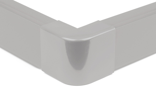 CDT-03 | Angle connector for cover strip 40x20mm | gray