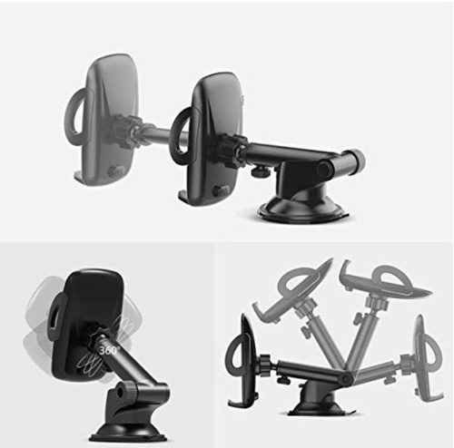 PSI-C037 | Soporte para teléfono para coche sobre trípode telescópico | gravitacional | en el parabrisas