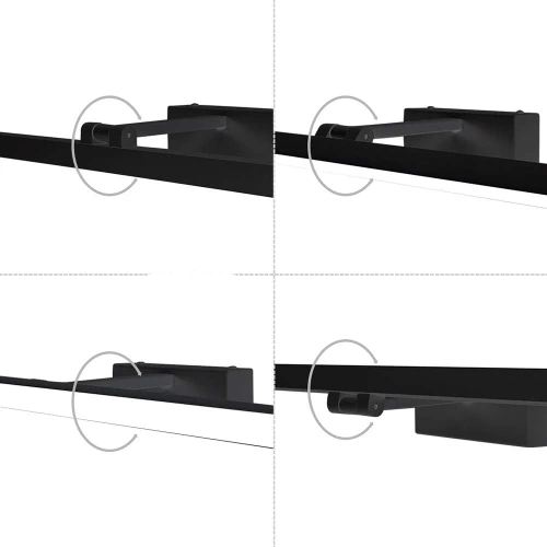 MIH-60CM | Wandlamp boven de spiegel | Badkamerverlichting | Een lamp, een lamp boven de foto