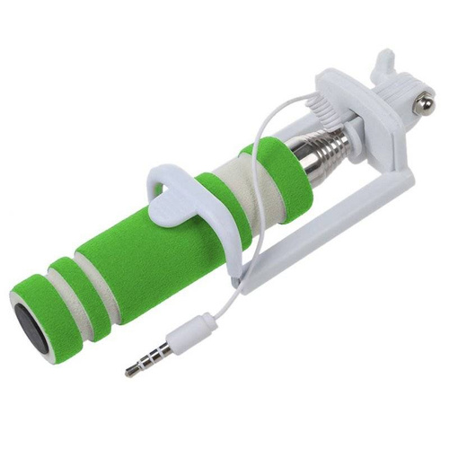 Z-08 | Telescopische selfiestick voor een telefoon met een Jack-kabel voor het op afstand ontspannen van de ontspanknop