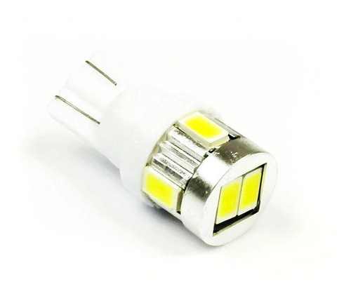 LED-Autoleuchtmittel | W5W T10 | 6 SMD 5630
