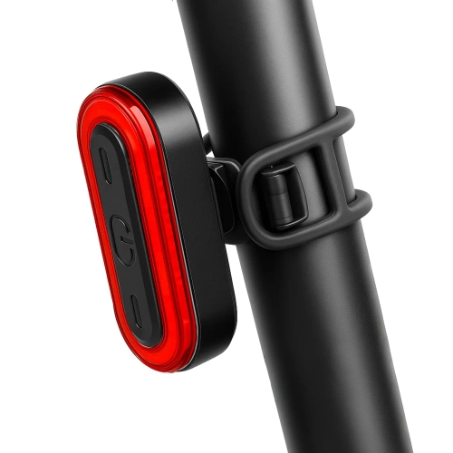 Fanale posteriore per bicicletta USB COB LED | luce rossa intensa | impermeabile IPX8 | BK-L400