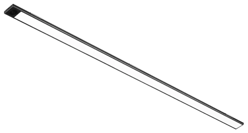 HSL-S80CM-FEKETE | Bútorlámpa mozgásérzékelővel | Vezeték nélküli éjszakai lámpa érzékelővel | LED szekrény alatti lámpa 80 cm