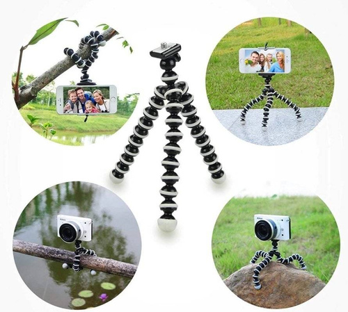 Flexibles Stativ, Handyhalterung, Tripod | Größe M | PSI-M03