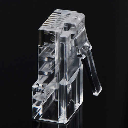 XL-510-100 | Set of 100 x RJ-45 8P8C male plug for network cable