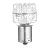 Bec LED auto BA15S 24 FLUX