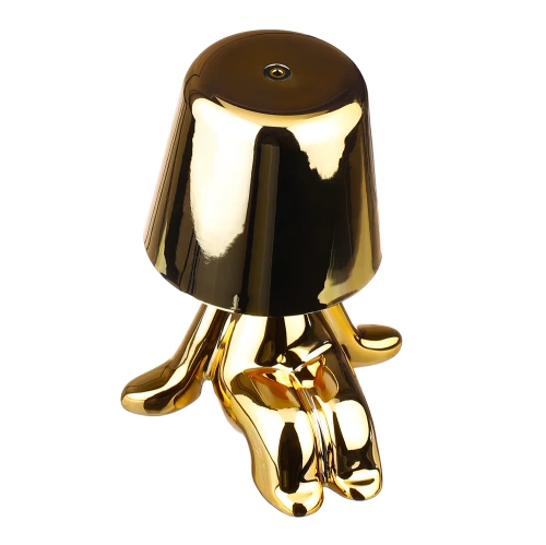 HJA23-H-GOLD | Moderná stolná lampa s dotykovým ovládaním | Nočná lampa so vstavanou batériou