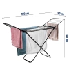 FCX-180-Black | Foldable clothes dryer | Standing clothes dryer | Balcony dryer