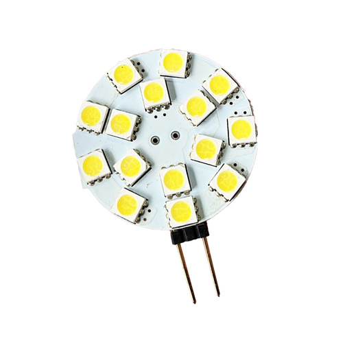 LED-Leuchtmittel | G4 Sockel, 15 SMD 5050, FLAT
