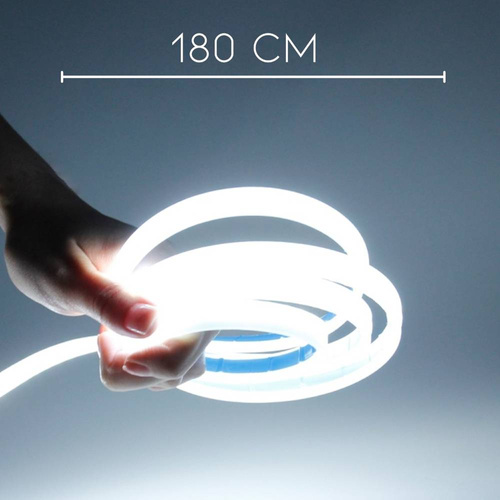 Iluminare LED pentru masina | iluminarea capotei, ușilor, pragurilor | lungime 180 cm | Reglaj optic LED