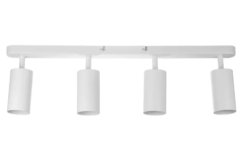 MS-GU10-4 | Plafoniera a quattro luci, 4 faretti GU10 orientabili bianchi