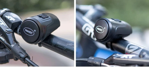 Sonnette de vélo électronique avec alarme 125 dB | Sonnette étanche avec fonction d'alarme antivol | EH-128