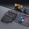 T19 | One-handed gaming keyboard with LED backlight, keypad