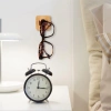 GH-H001-W-2PCS | Cintre à lunettes | Support mural fixé avec du ruban adhésif | Porte-lunettes 