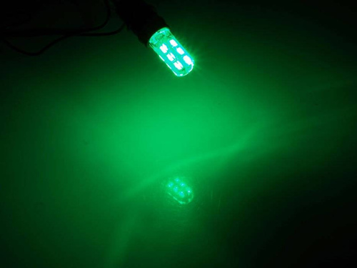 Car LED bulb W5W T10 24 SMD 3014 CAN BUS Silicone