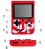 RS400-Double | Mini Mobile Console for Retro Games With Pad 400 Games 3.0