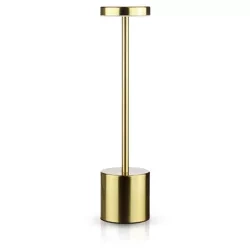 HJA21-GOLD | LED-Tischleuchte | Eine moderne Nachtlampe mit eingebautem Akku