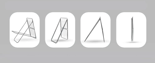 FCX-180-Fekete | Összecsukható ruhaszárító | Álló ruhaszárító | Erkély szárító