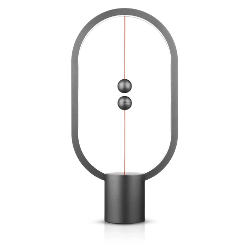  MDL-H400-B | Candeeiro de noite sem fios de 35 cm | Lâmpada magnética de equilíbrio