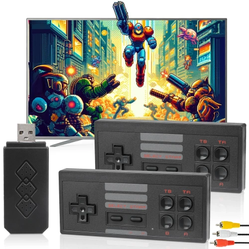 Retro Konsole MINI GAME BOX USB | 848 Spiele in HD 720p Qualität | X-09-LD