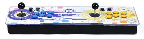 BP-3001-GEAR | Pandora's BOX-console | 5000 retro- en 3D-spellen | 2 sets controllers | ingebouwde luidspreker | Mogelijkheid om een muntacceptor aan te sluiten