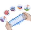  FLR-6PCS-BLUE | Universal silicone lids | Set of flexible covers