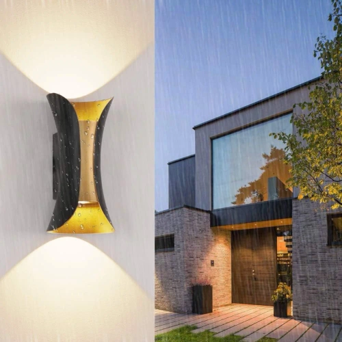 BD-C020 | Havelampe, udendørs LED facadevæglampe | op - ned | 10W, IP65