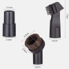 VCA-5in1-ZWART | Set stofzuigertips | Universele stofzuigermondstukken