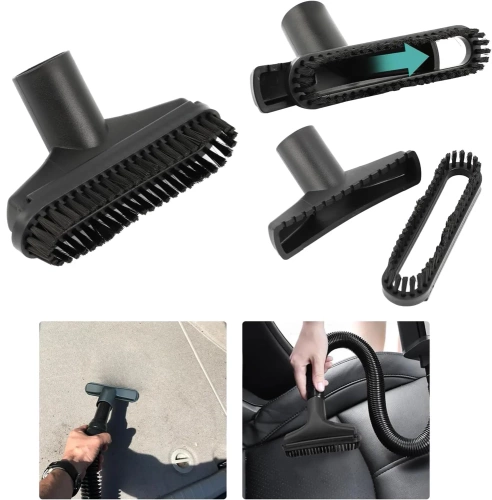 VCA-5in1-BLACK | Porszívóhegyek készlete | Univerzális porszívó fúvókák