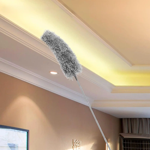 FDD-2.8M-GRIS | Plumeau télescopique | Brosse longue