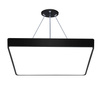 LPL-009 | Hanging LED ceiling lamp 50W | square | aluminum | CCD not blinking | 56x56x6