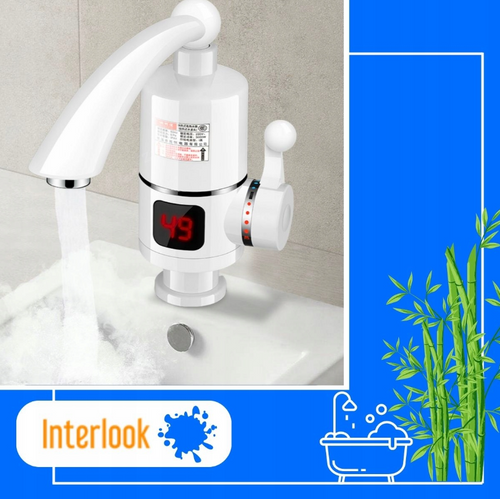 RX-010 | Elektrische kraan | Verwarming Regelbaar | doorstroomverwarmer | Wit