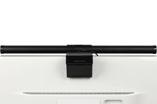 TB-30SC-NEGRO | Lámpara de monitor 44 cm | Barra de luces táctil montada con clip.