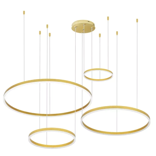 RLK-C04-120W-G | Meerdelige moderne hanglamp | LED | Goud